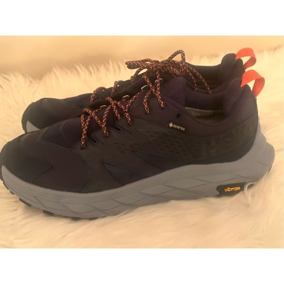 HOKA ONE ONE ANACAPA LOW GTX MEN'S navy blue size 10 - Picture 6 of 10